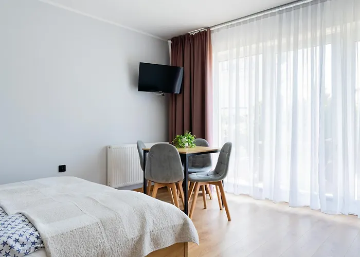 Апартаменты Fajne - - Blisko Plazy - Komfort I Cisza Карвиа